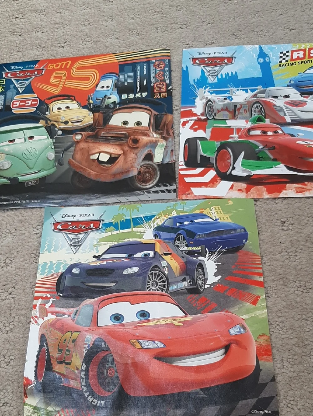 Ravensburger Cars 3 In 1  Puzzle And Book